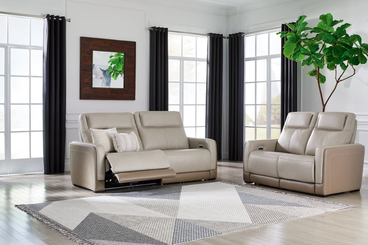 Battleville Sofa and Loveseat - furniture place usa
