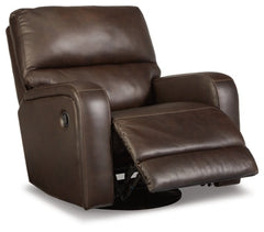 Emberla Swivel Glider Recliner - furniture place usa