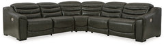 Center Line 5-Piece Power Reclining Sectional - furniture place usa