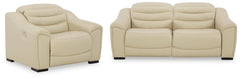 Center Line 2-Piece Sectional with Recliner - furniture place usa