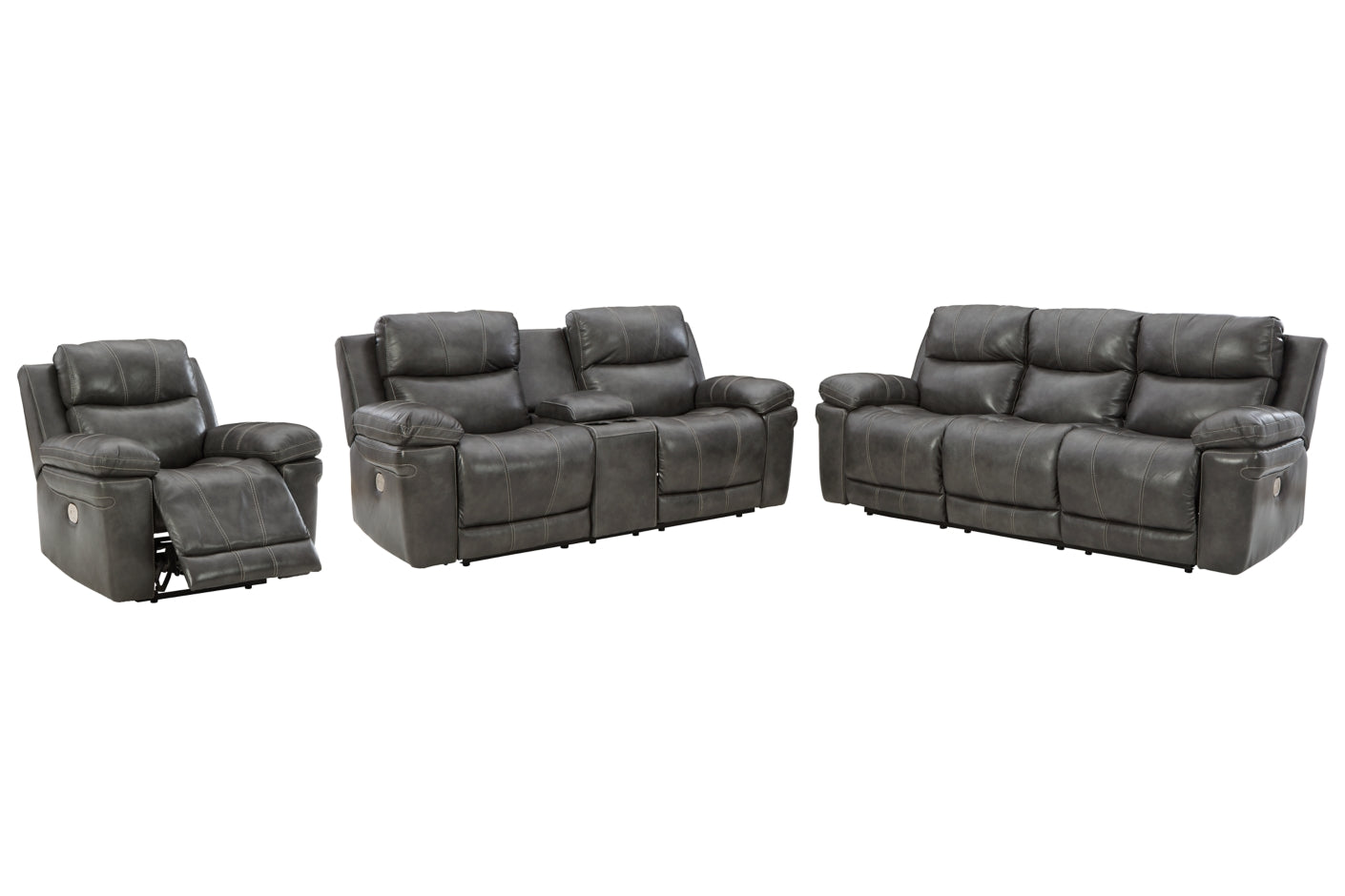 Edmar Sofa, Loveseat and Recliner - furniture place usa