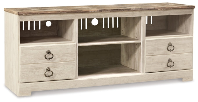 Willowton 64" TV Stand - furniture place usa
