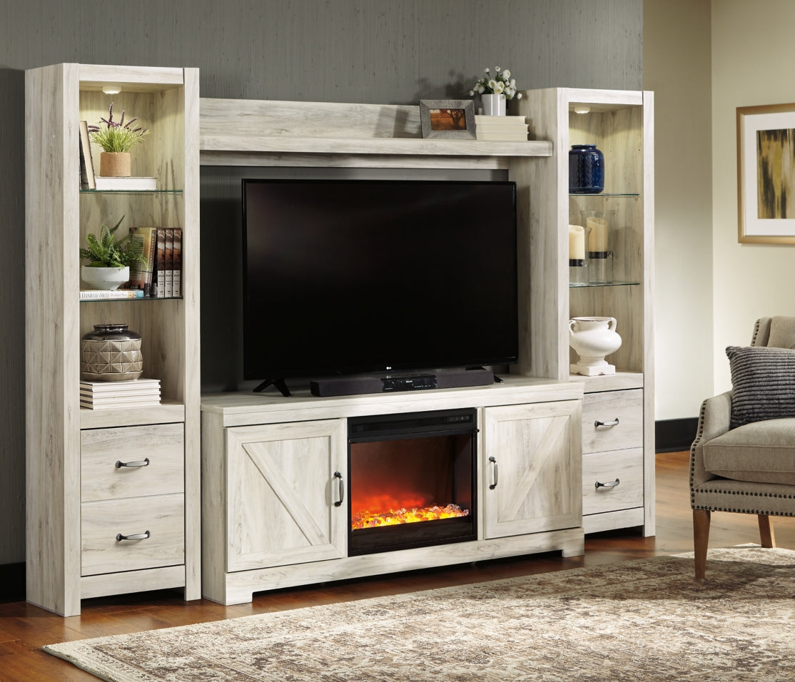 Bellaby 4-Piece Entertainment Center with Fireplace - furniture place usa