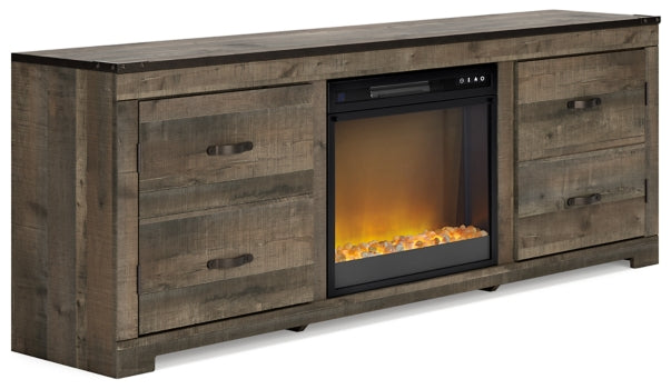 Trinell TV Stand with Electric Fireplace - furniture place usa