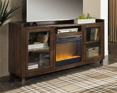 Starmore 70" TV Stand with Electric Fireplace - W633W4 - furniture place usa
