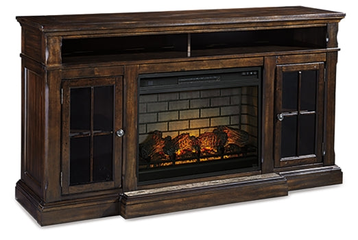 Roddinton 72" TV Stand with Electric Fireplace - furniture place usa