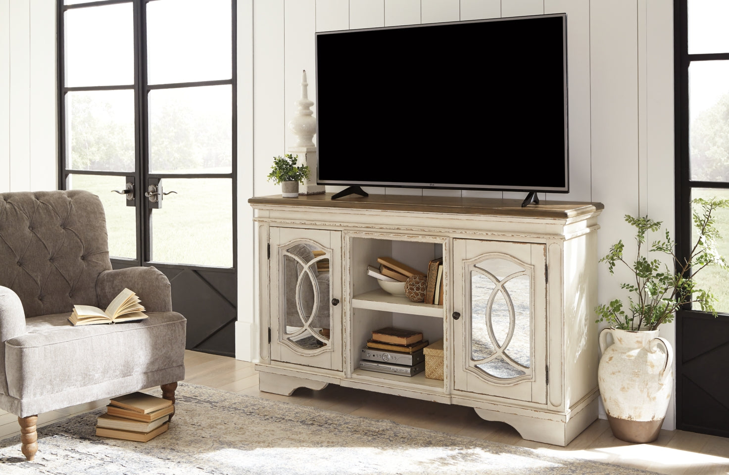 Realyn 62" TV Stand - furniture place usa