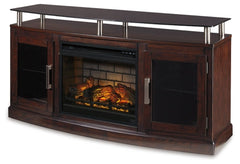Chanceen 60" TV Stand with Electric Fireplace - W757W4 - furniture place usa