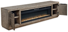 Krystanza TV Stand with Electric Fireplace - furniture place usa
