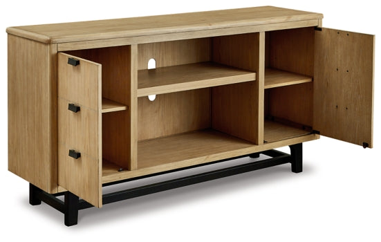 Freslowe Large TV Stand - furniture place usa