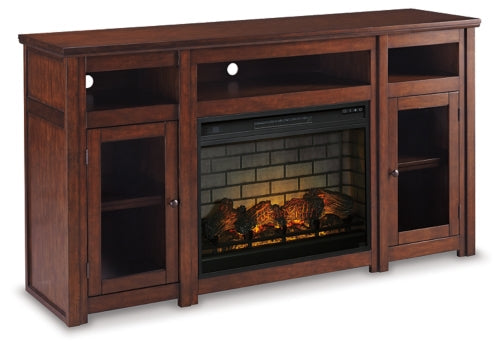 Harpan 72" TV Stand with Electric Fireplace - furniture place usa